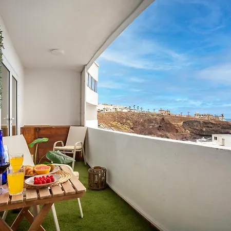Vistas Al Mar, 1 Min De La Playa, Terraza Y Relax アパート Fasnia
